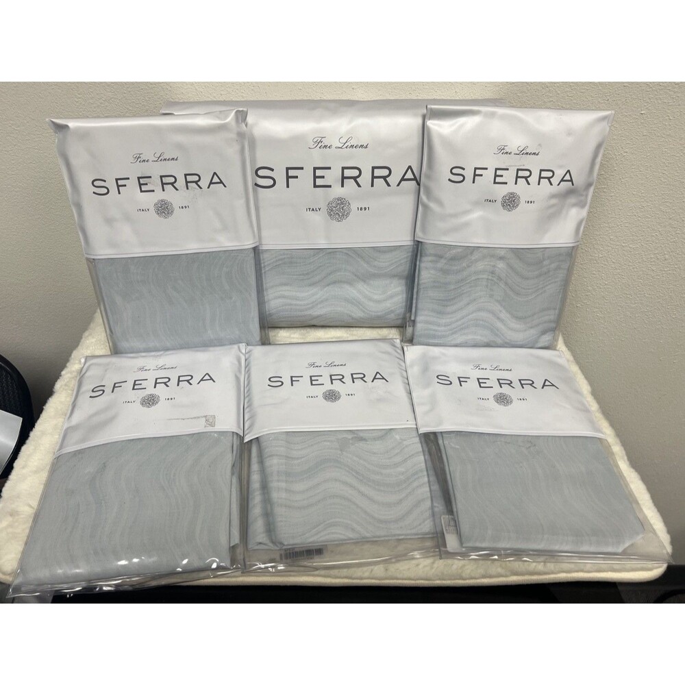 Sferra Onda Duvet + 2 Euro Shams + 2 Boudoir + 1 Standard Sham
